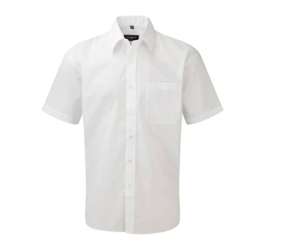 Russell Collection JZ935 - Chemisette Popeline Homme