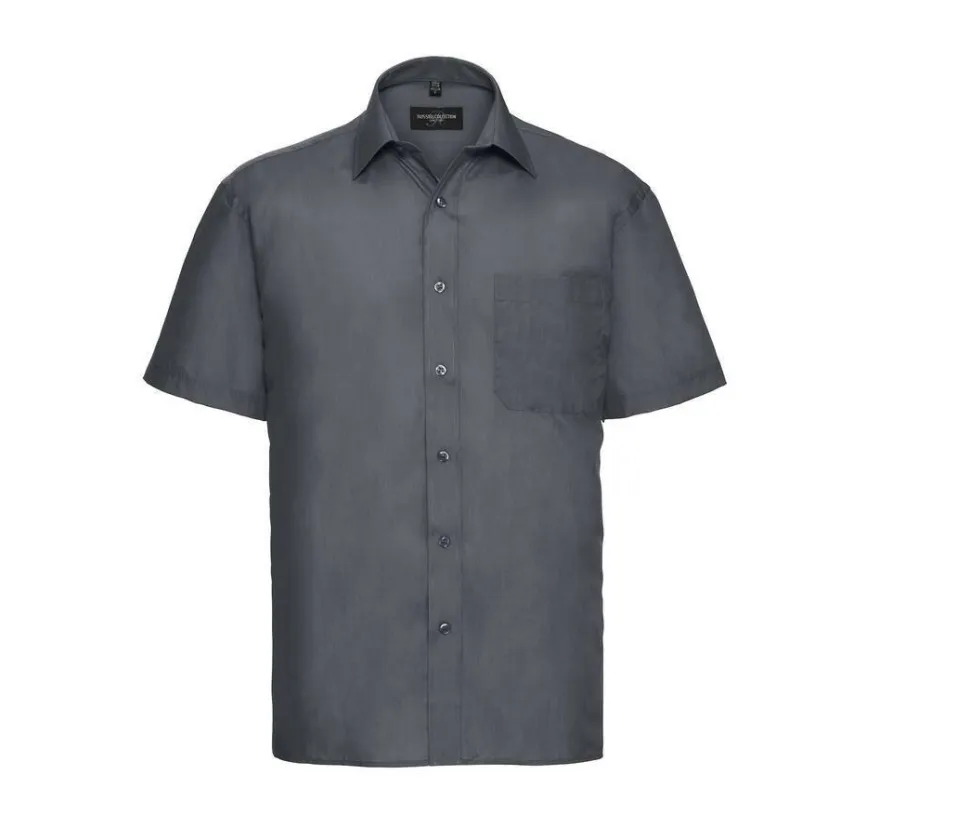 Russell Collection JZ935 - Chemisette Popeline Homme
