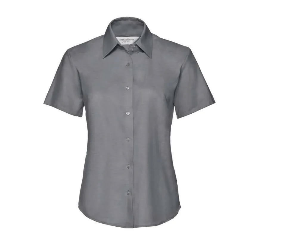 Russell Collection JZ33F - Chemisette Femme Oxford Coton
