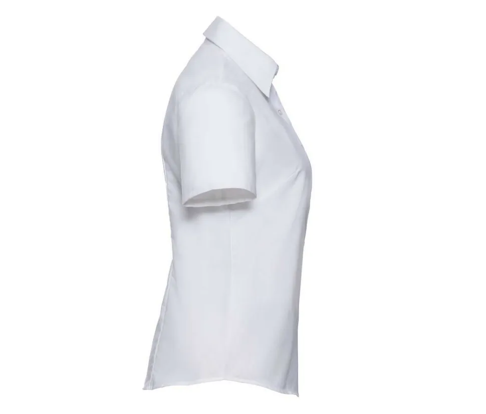 Russell Collection JZ33F - Chemisette Femme Oxford Coton