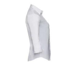 Russell Collection JZ46F - Chemise Stretch Femme Coton