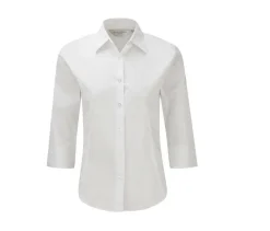 Russell Collection JZ46F - Chemise Stretch Femme Coton
