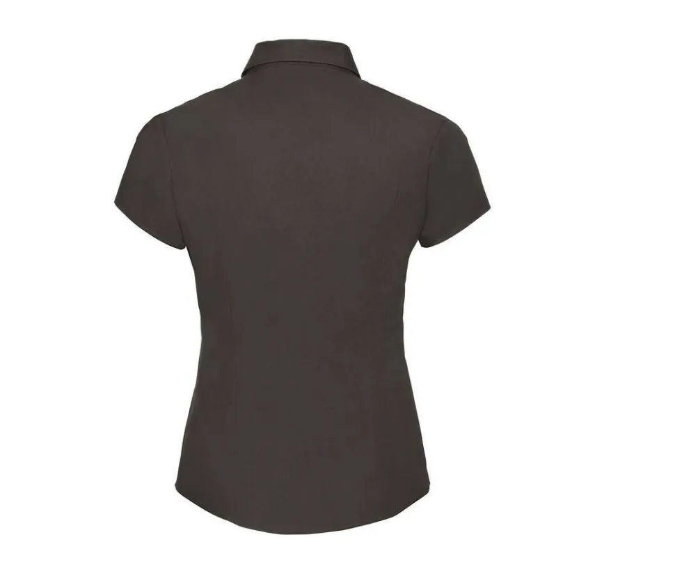 Russell Collection JZ47F - Chemise Manches Courtes Femme