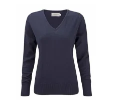 Russell Collection JZ10F - Sweat-Shirt Femme Col V