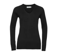 Russell Collection JZ10F - Sweat-Shirt Femme Col V