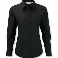 Russell Collection RU932F - Chemise Oxford Femme Manches Longues