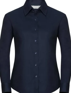Russell Collection RU932F - Chemise Oxford Femme Manches Longues