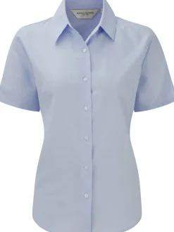 Russell Collection RU933F - Chemise Oxford Femme Manches Courtes