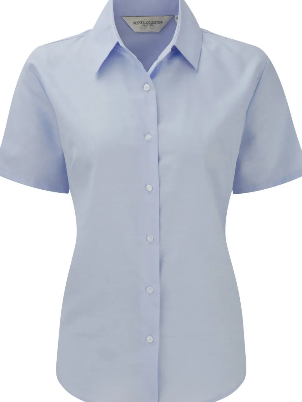 Russell Collection RU933F - Chemise Oxford Femme Manches Courtes