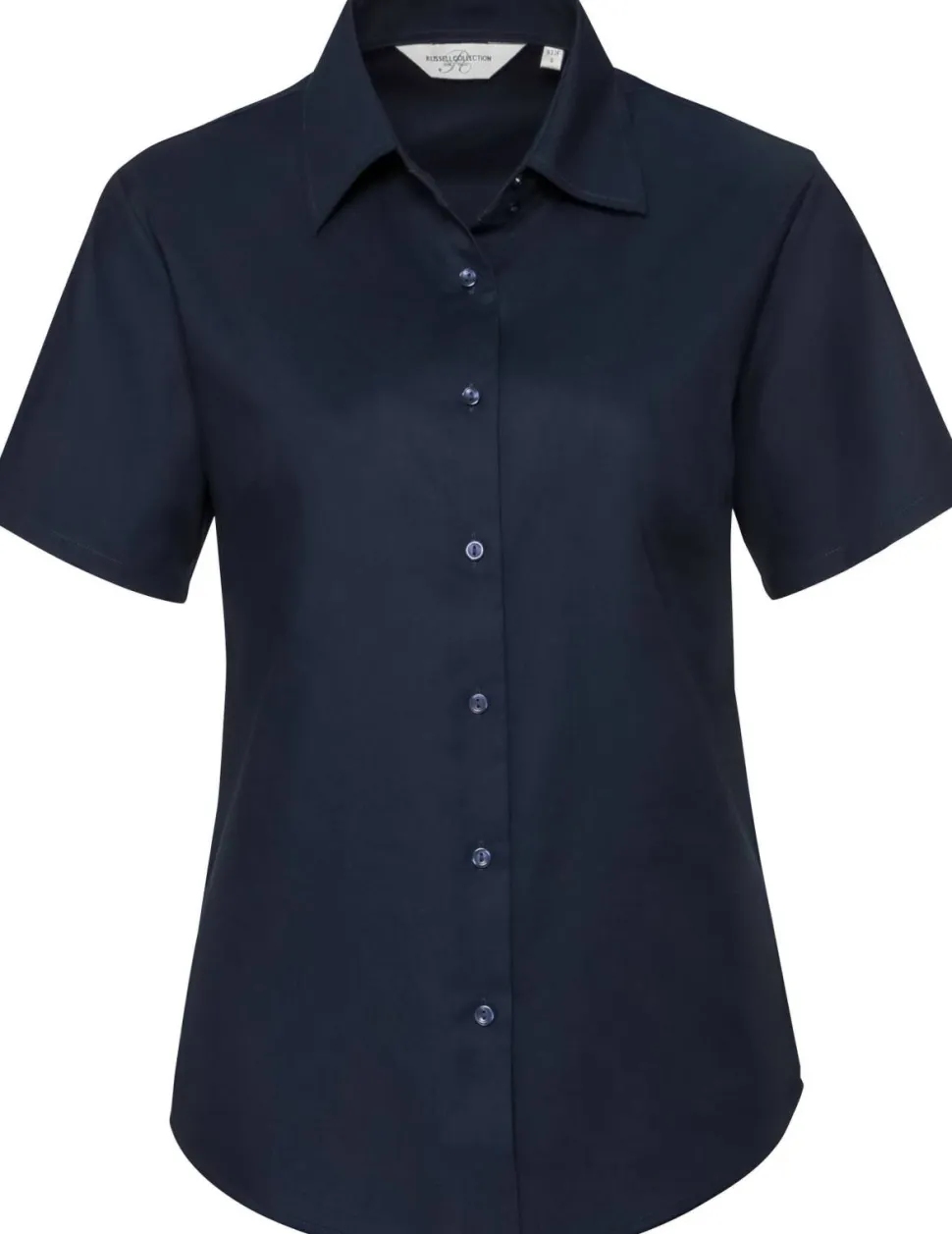 Russell Collection RU933F - Chemise Oxford Femme Manches Courtes