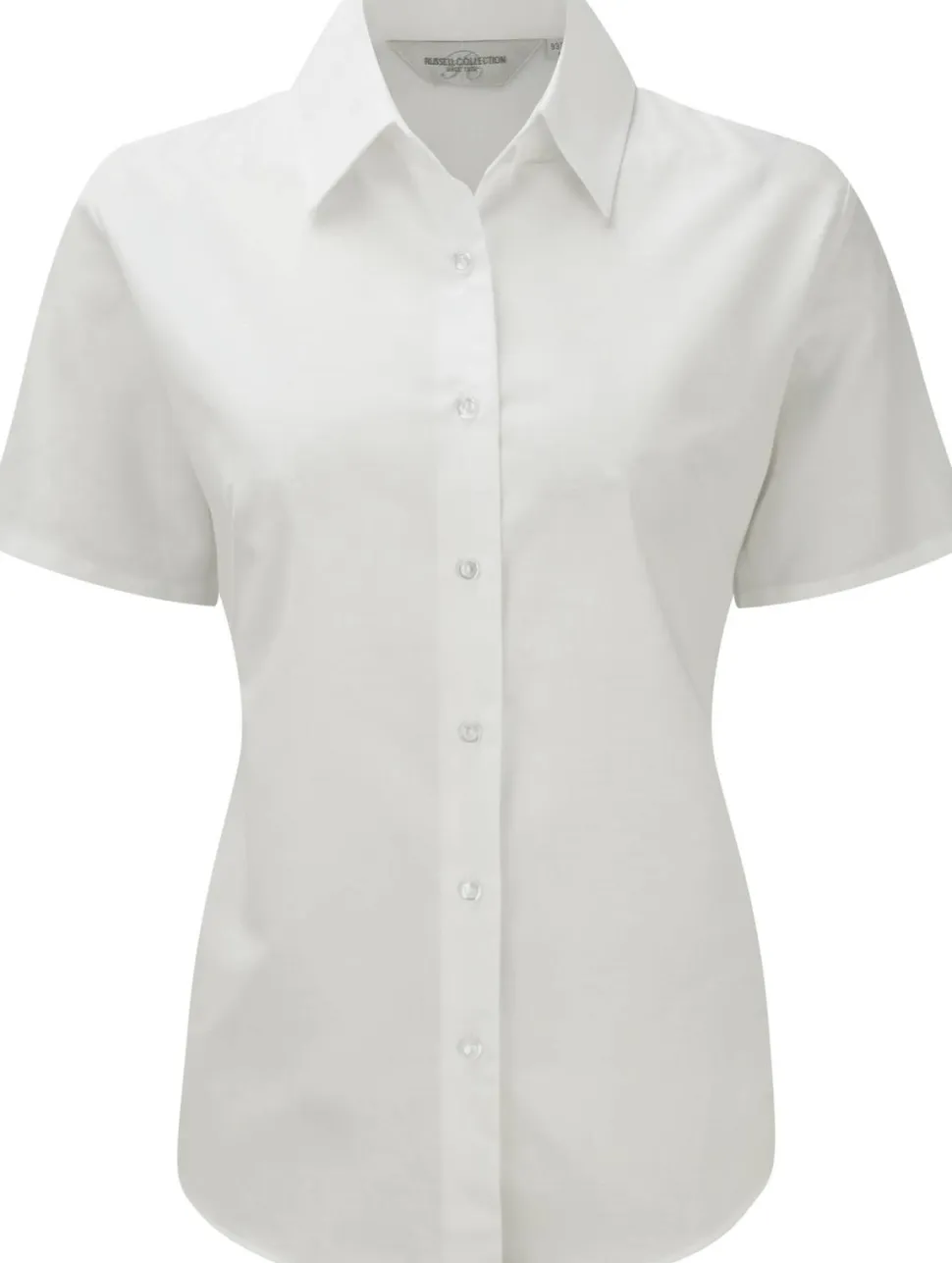 Russell Collection RU933F - Chemise Oxford Femme Manches Courtes