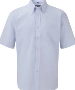 Russell Collection RU933M - Chemise Oxford Homme Manches Courtes