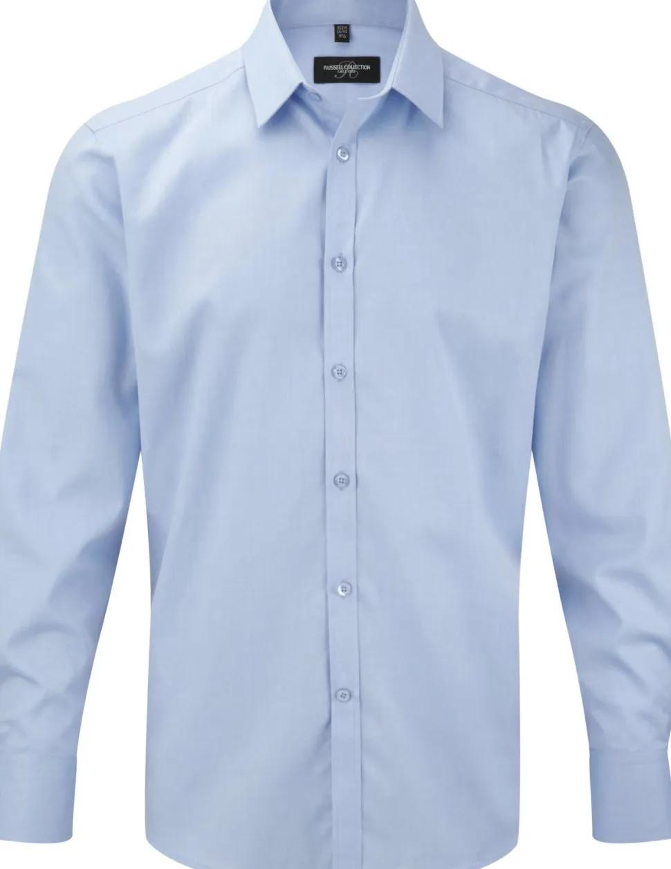 Russell Collection RU962M - Chemise Homme Manche Longues À Chevrons