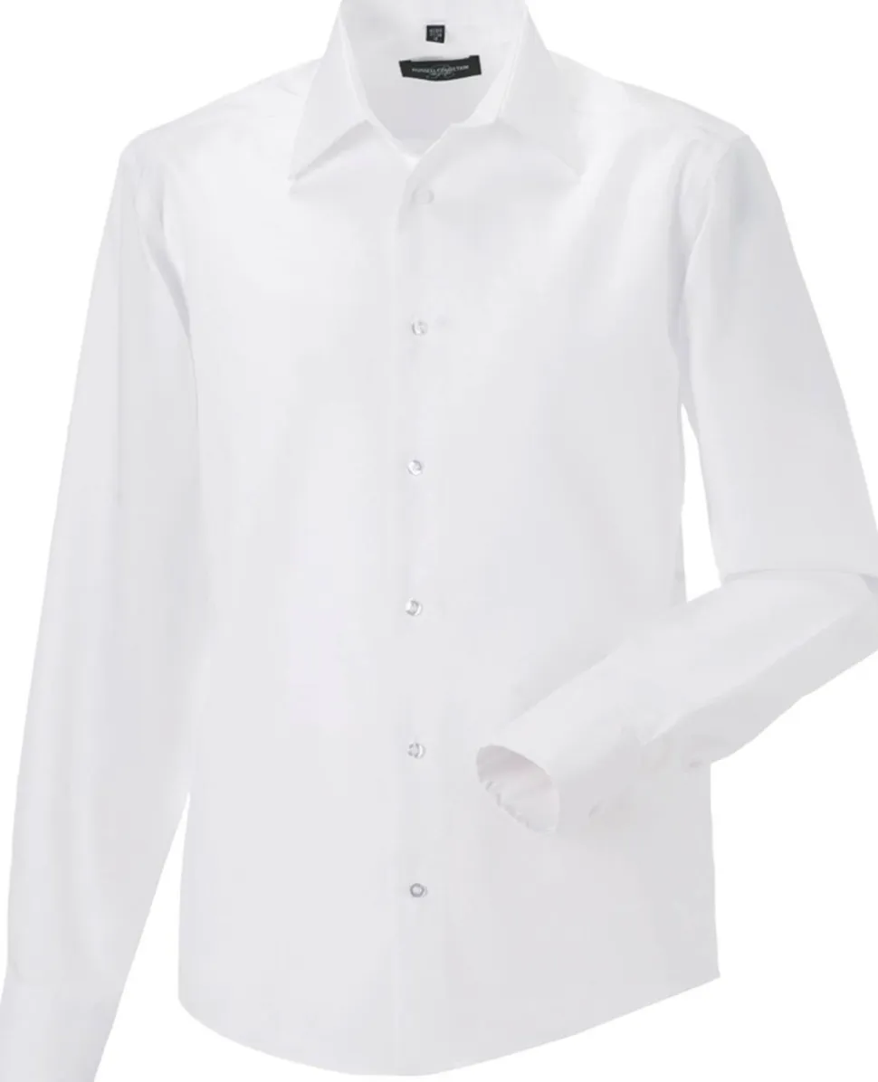 Russell Collection RU958M - Modern Non Iron Shirt - Chemise Manches Longues Coupe Moderne Sans Repassage Pour Homme