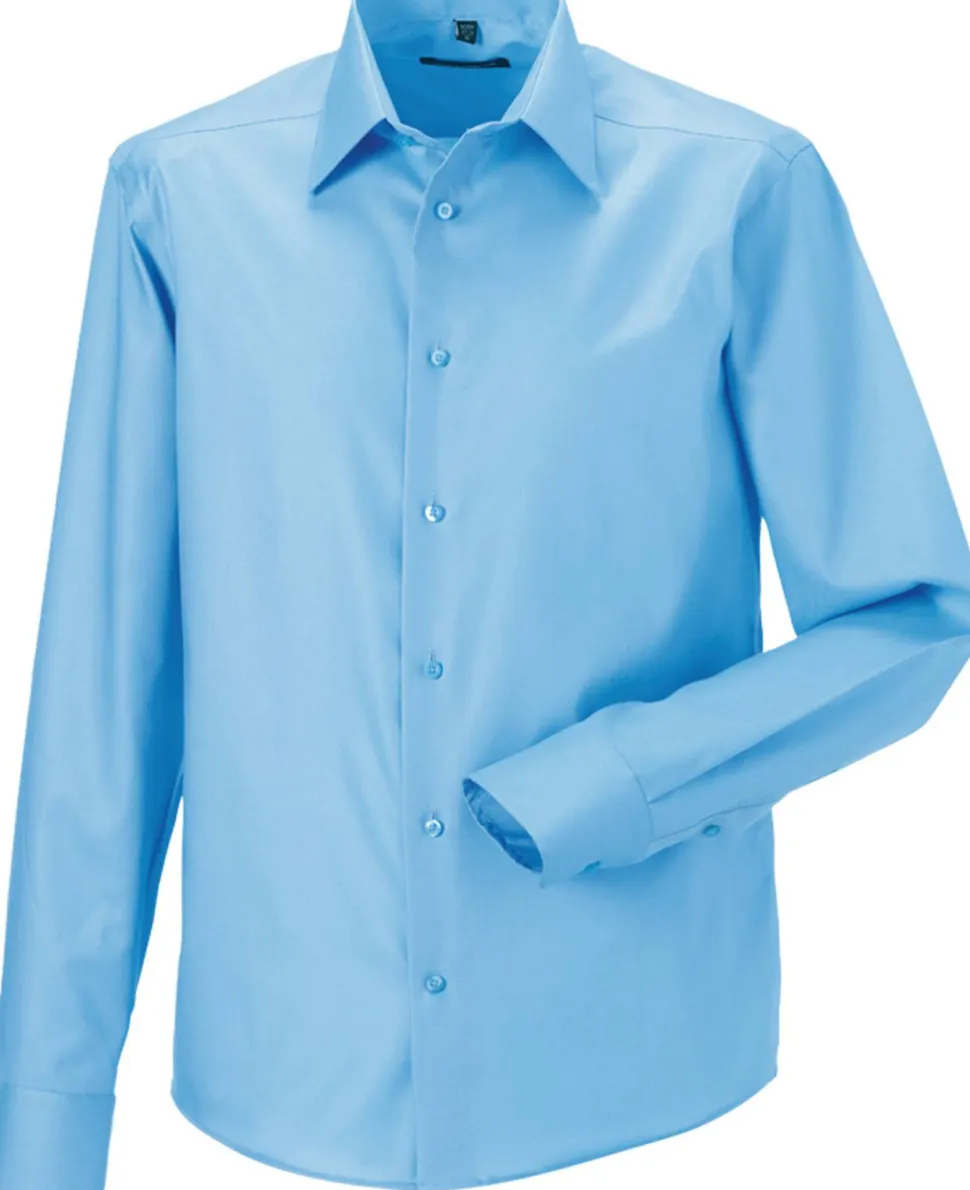Russell Collection RU958M - Modern Non Iron Shirt - Chemise Manches Longues Coupe Moderne Sans Repassage Pour Homme