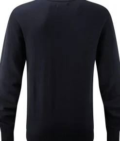 Russell Collection RU710M - Pull Moderne à Col V en Coton Mélangé