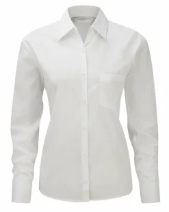 Russell Europe 934F - Long Sleeve Poplin Blouse