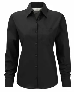 Russell Europe 934F - Long Sleeve Poplin Blouse