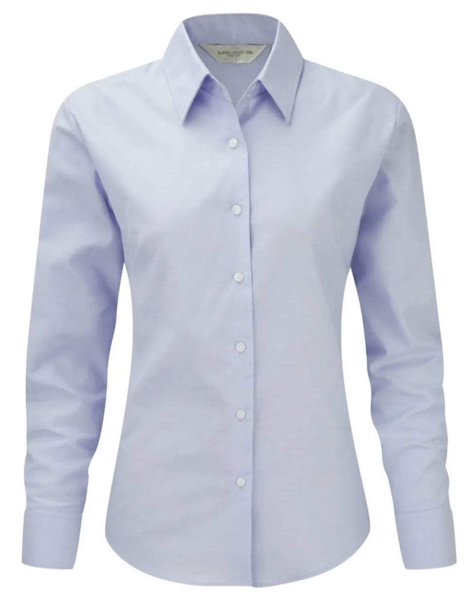 Russell Europe R-932F-0 - Blouse Élégante en Oxford à Manches Longues