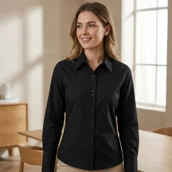 Russell Europe R-956F-0 - Ladies’ Long Sleeve Ultimate Non-iron Shirt