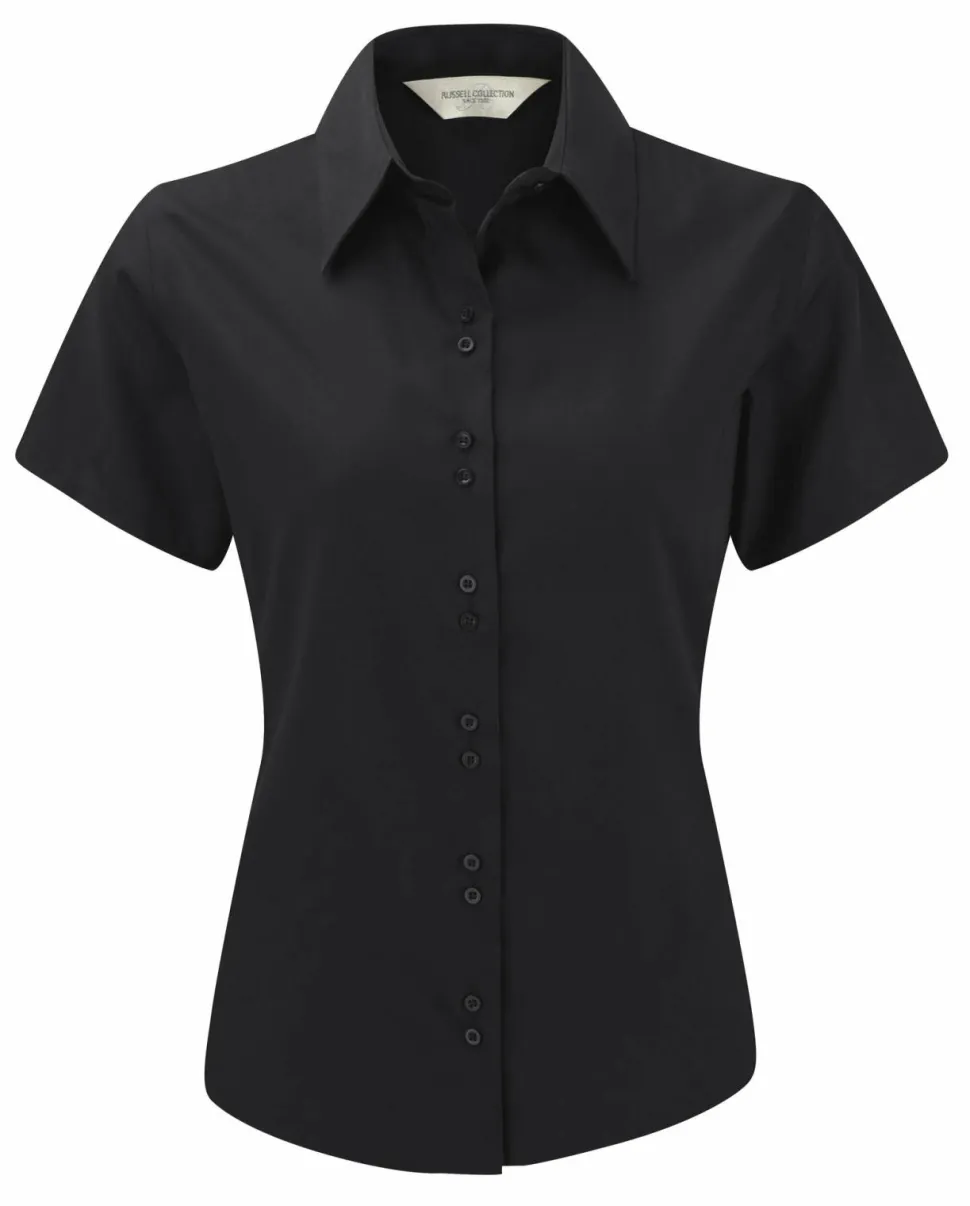 Russell Europe R-957F-0 - Ladies’ Short Sleeve Ultimate Non-iron Shirt