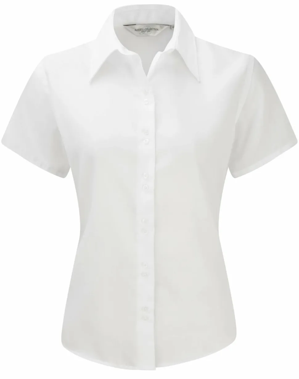 Russell Europe R-957F-0 - Ladies’ Short Sleeve Ultimate Non-iron Shirt