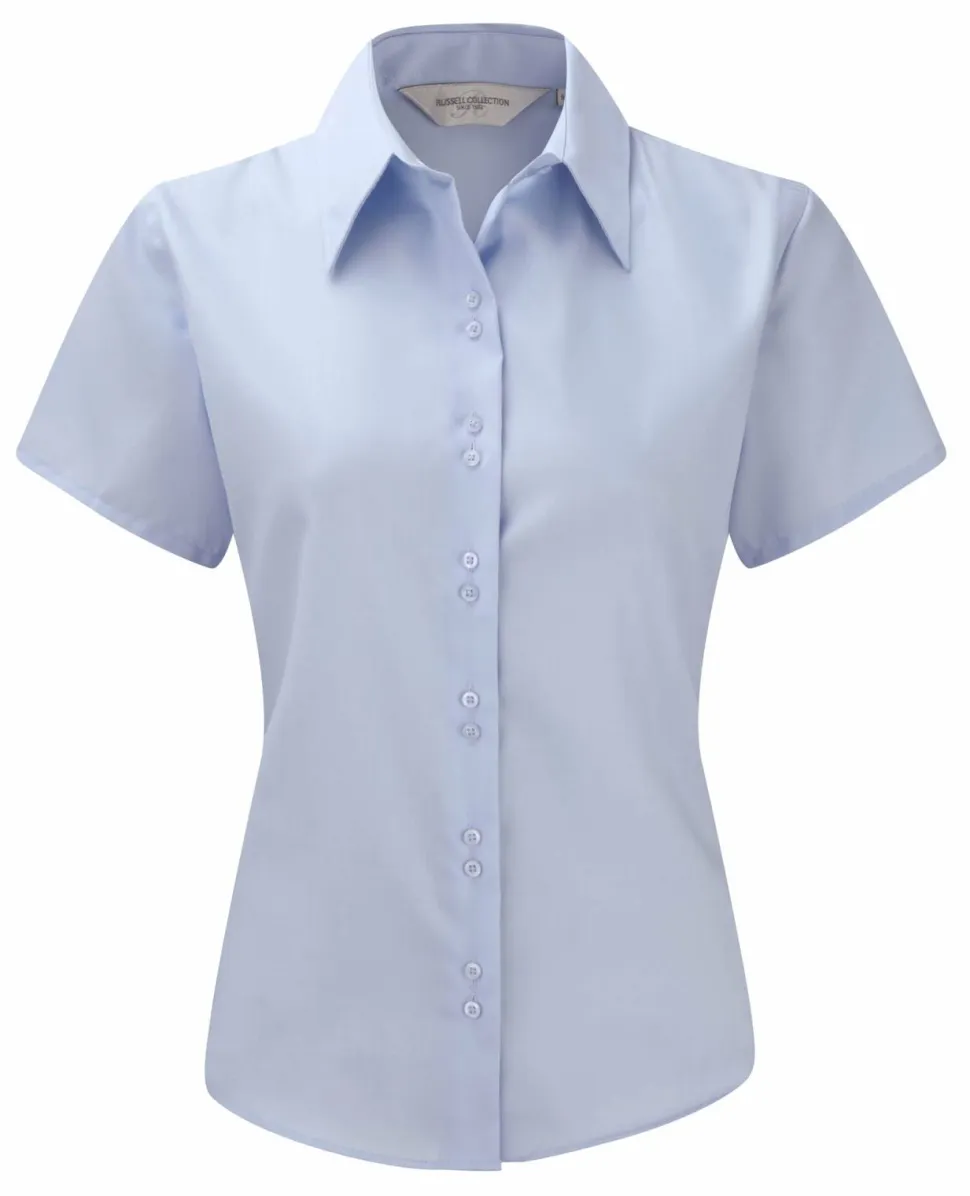 Russell Europe R-957F-0 - Ladies’ Short Sleeve Ultimate Non-iron Shirt