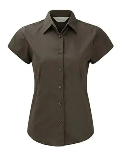 Russell Europe R-947F-0 - Tailored short-sleeve blouse