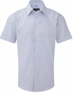 Russell Europe R-923M-0 - Chemise Oxford à Manches Courtes Élégante