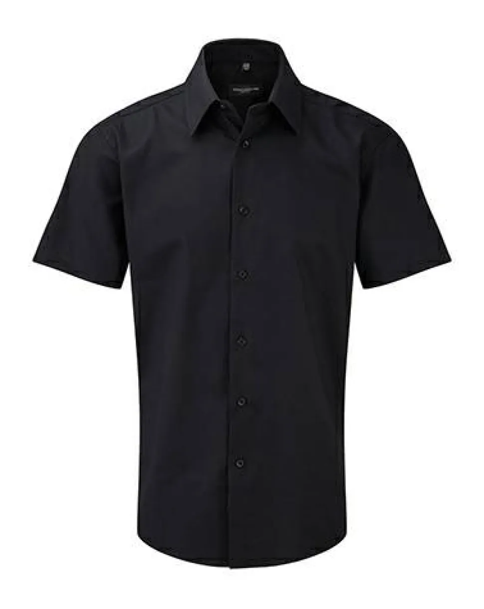 Russell Europe R-923M-0 - Chemise Oxford à Manches Courtes Élégante