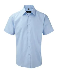 Russell Europe R-963M-0 - Chemise Élégante en Herringbone pour Hommes