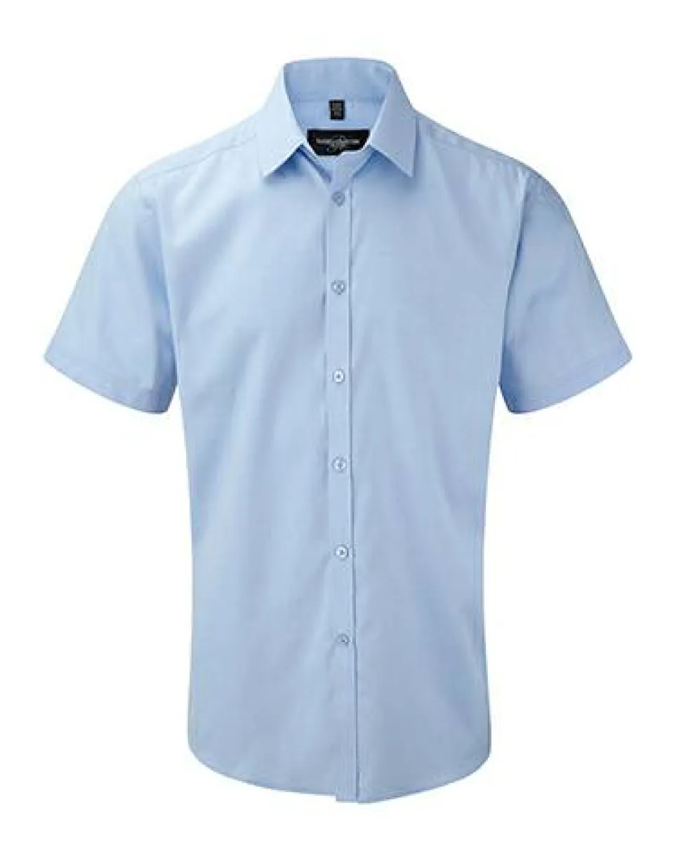 Russell Europe R-963M-0 - Chemise Élégante en Herringbone pour Hommes