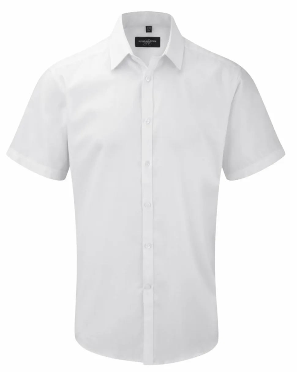 Russell Europe R-963M-0 - Chemise Élégante en Herringbone pour Hommes