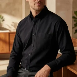 Russell Europe R-932M-0 - Chemise Classique Oxford à Manches Longues
