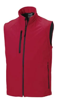 Russell Europe R-141M-0 - Gilet Softshell Résistant et Confortable