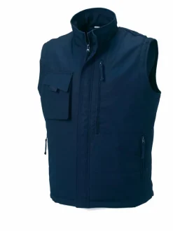 Russell Europe R-014M-0 - Gilet de Travail Résistant et Fonctionnel