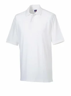 Russell Europe R-569M-0 - Polo Élégant en Coton Peigné avec Boutons