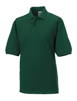 Russell Europe R-569M-0 - Polo Élégant en Coton Peigné avec Boutons