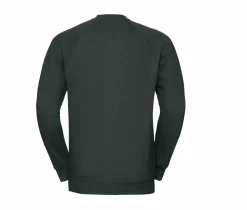 Russell Europe R-762M-0 - Sweatshirt Confort Raglan en Coton et Polyester