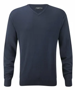 Russell Europe R-710M-0 - V-neck Knit Pullover