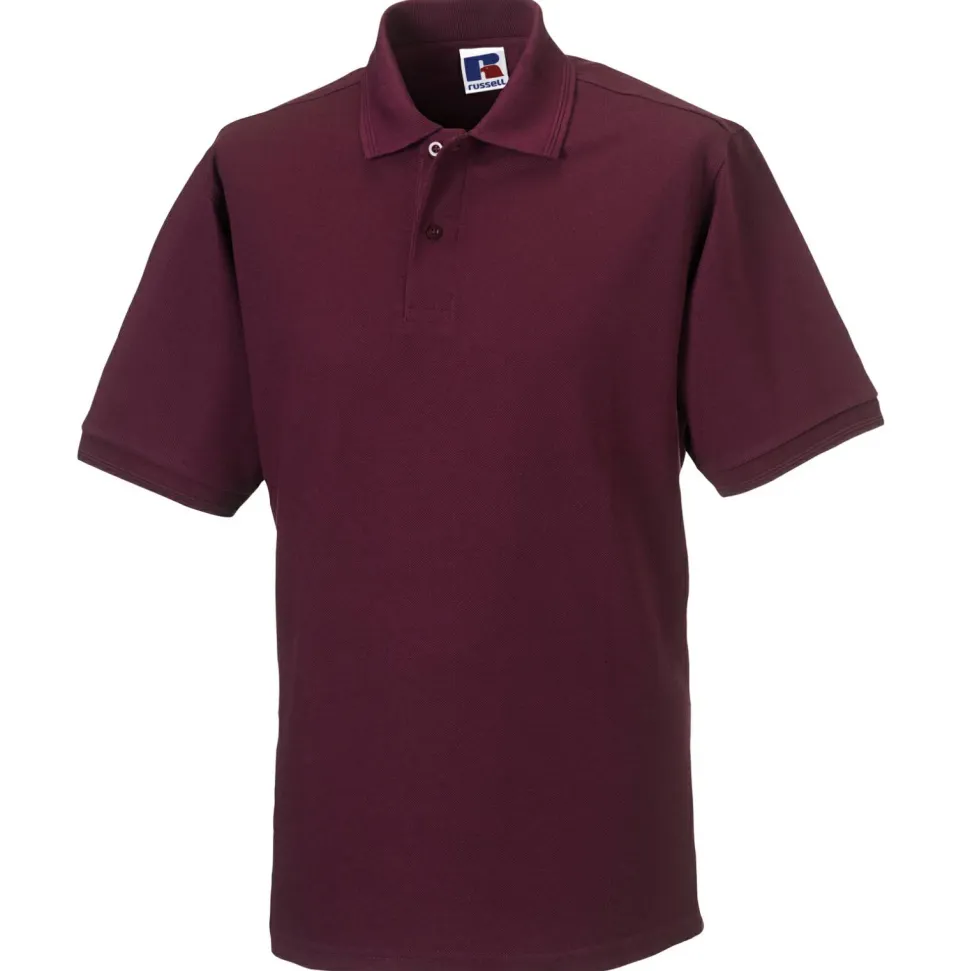 Russell J599M - Polo ultra-résistant lavable à 60°C