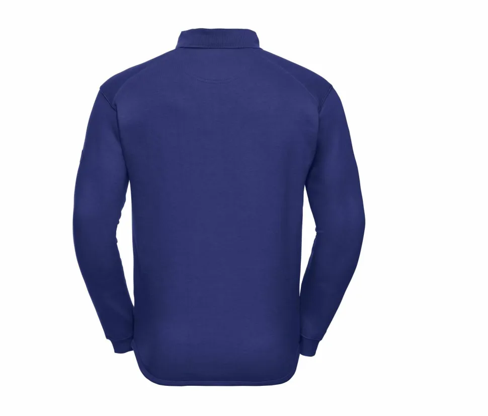 Russell J012M - Sweat-shirt Col Polo Très Résistant