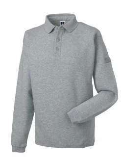 Russell J012M - Sweat-shirt Col Polo Très Résistant