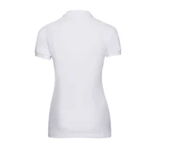 Russell JZ565 - Polo Femme Élégant en Coton avec Boutons Nacrés