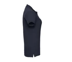 Russell JZ565 - Polo Femme Élégant en Coton avec Boutons Nacrés