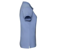 Russell JZ565 - Polo Femme Élégant en Coton avec Boutons Nacrés