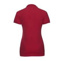 Russell JZ565 - Polo Femme Élégant en Coton avec Boutons Nacrés