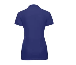 Russell JZ565 - Polo Femme Élégant en Coton avec Boutons Nacrés