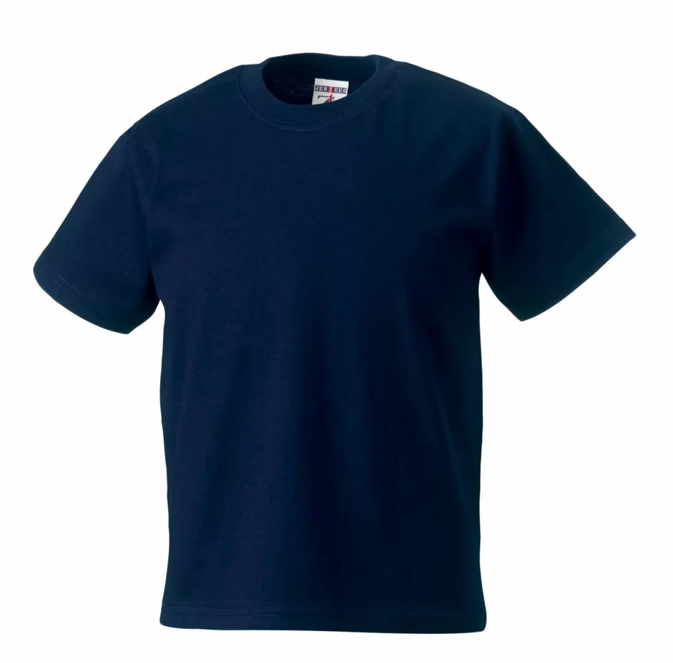 Russell R-180M-0 - T-shirt Confortable en Coton Ring Spun Russell