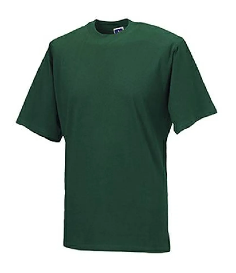 Russell R-180M-0 - T-shirt Confortable en Coton Ring Spun Russell
